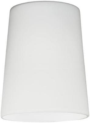 Satin White Cone Glass Wall Mount Shade