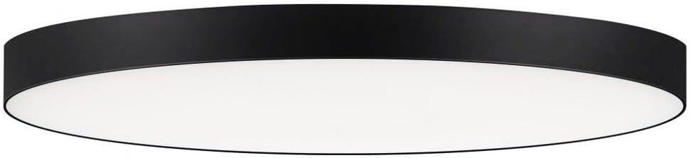 Maxim 57664Wt Trim 11" Wide Integrated Led Flush Mount Ceiling Fixture - Black