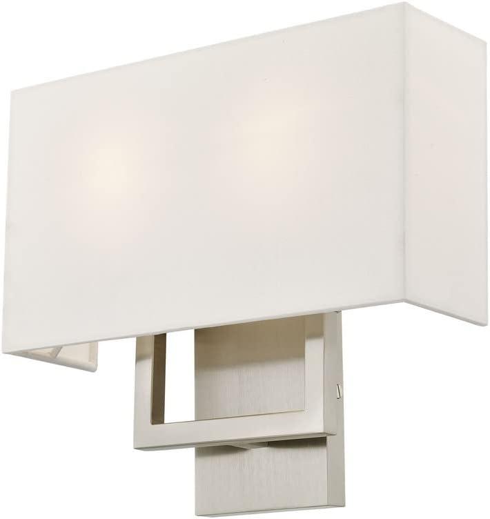 Livex Lighting Pierson 2 - Light Wall Light in  Brushed Nickel