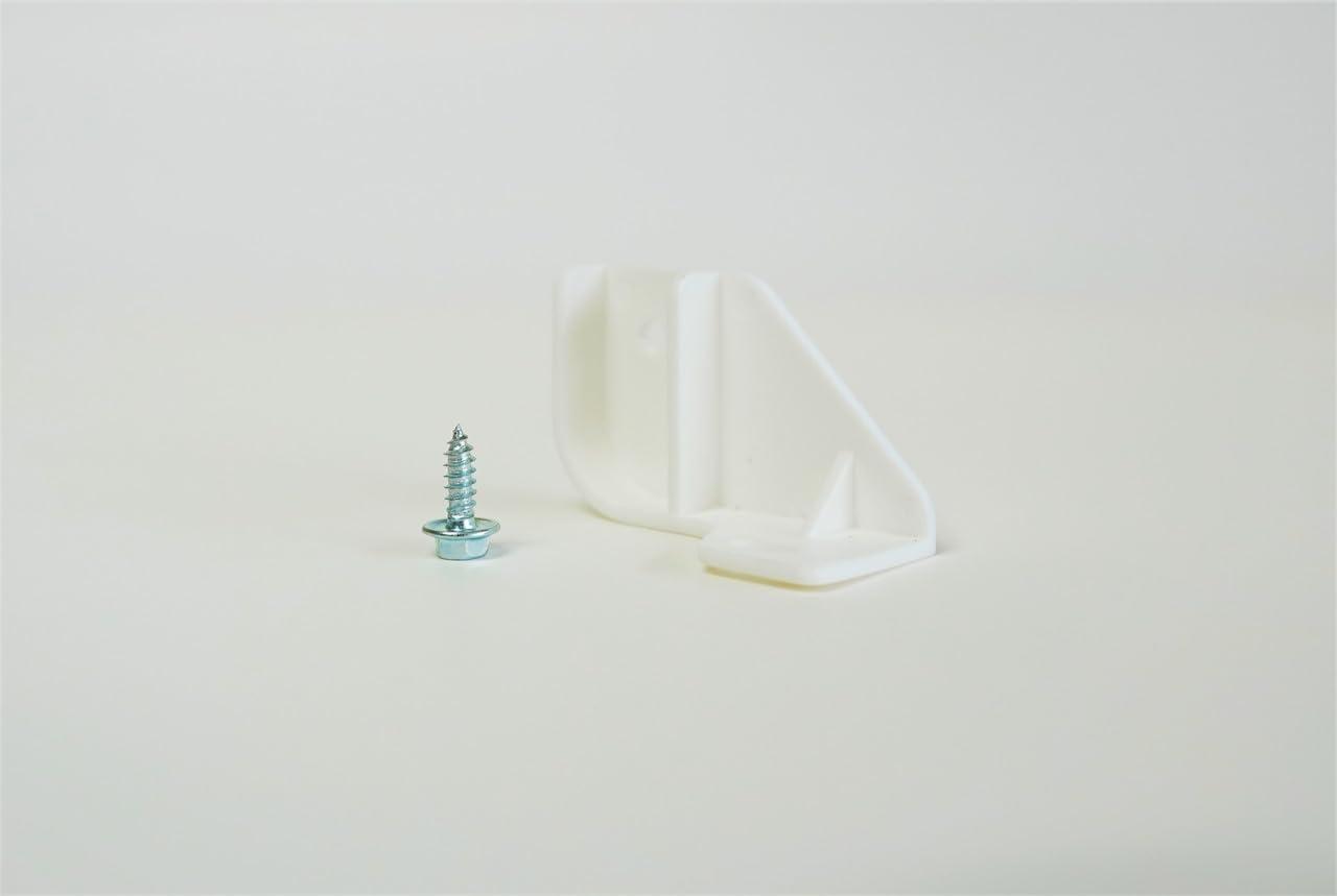 White and Black Electric Ice Maker Replacement for Whirlpool Refrigerators