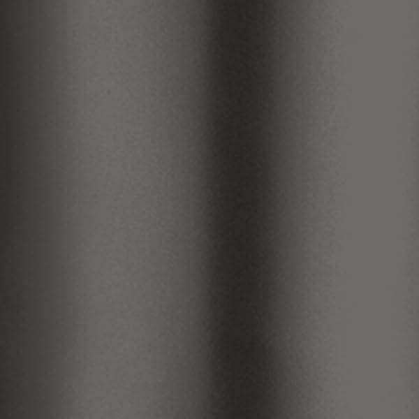 34" x 36" Hubba Arched Mirror Metallic Titanium - Umbra: Modern Oval Wall Mount, No Assembly, Steel Frame