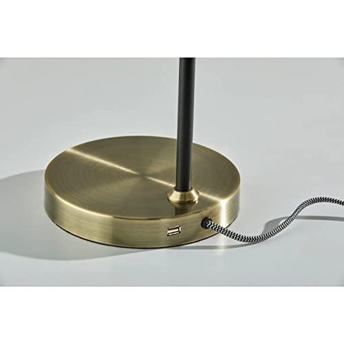 Kenneth Metal USB Task Table Lamp (29")