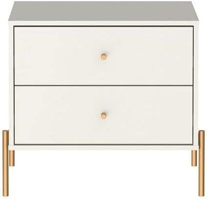 Set of 2 Jasper Drawer Nightstands - Manhattan Comfort