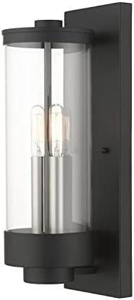 Livex Lighting Hillcrest 2 - Light Wall Light in  Textured Black