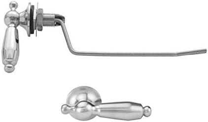 Mint Green Modern Toilet Tank Lever with Polished Chrome Finish