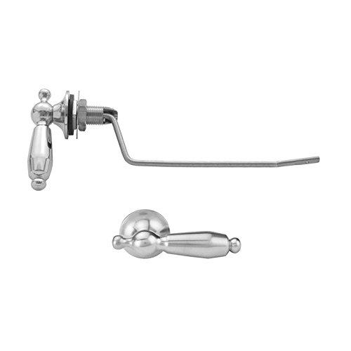 Mint Green Modern Toilet Tank Lever with Polished Chrome Finish