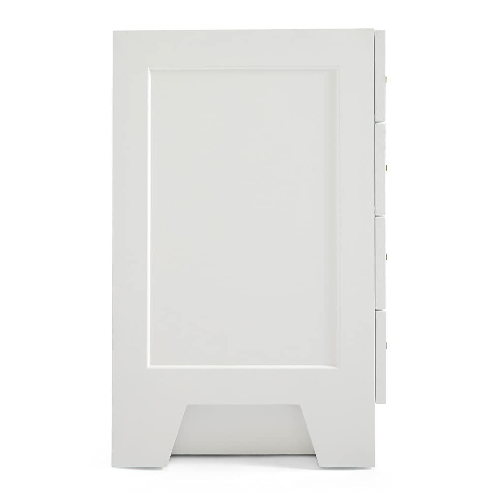 Ariel Q043s-R-Bc Taylor 42" Single Wood Vanity Cabinet - White