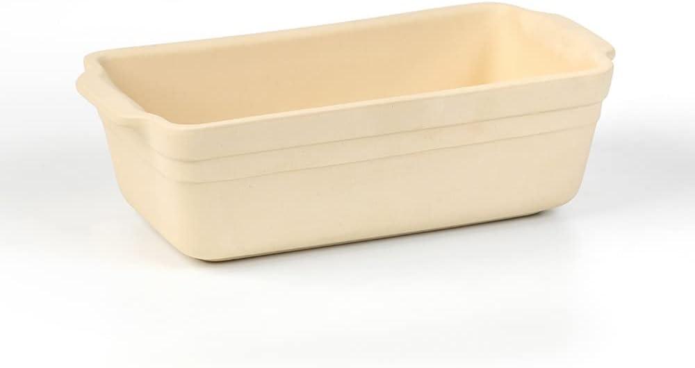 Ohio Stoneware Loaf Pan Non-Absorbing Non-Stick Microwave and Oven Safe