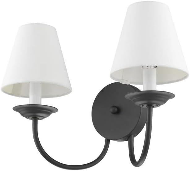 Livex Lighting Mendham 2 - Light Wall Light in  Black