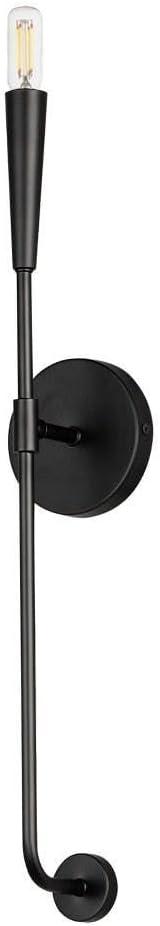 Maxim Lighting Vela 1 - Light Wall Light in  Black