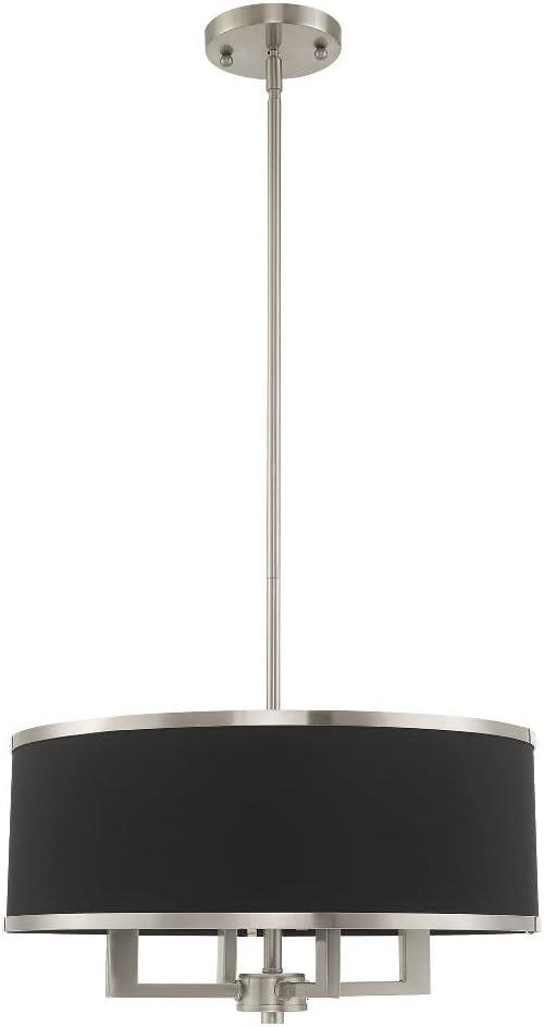 Livex Lighting Park Ridge 4 - Light Chandelier in  Brushed Nickel