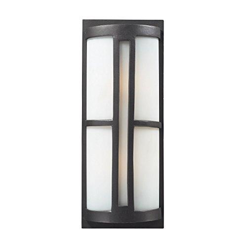 Westmore by ELK Lighting Nottingham 2 -Light 22-in H Gray Hardwired Outdoor Wall Light