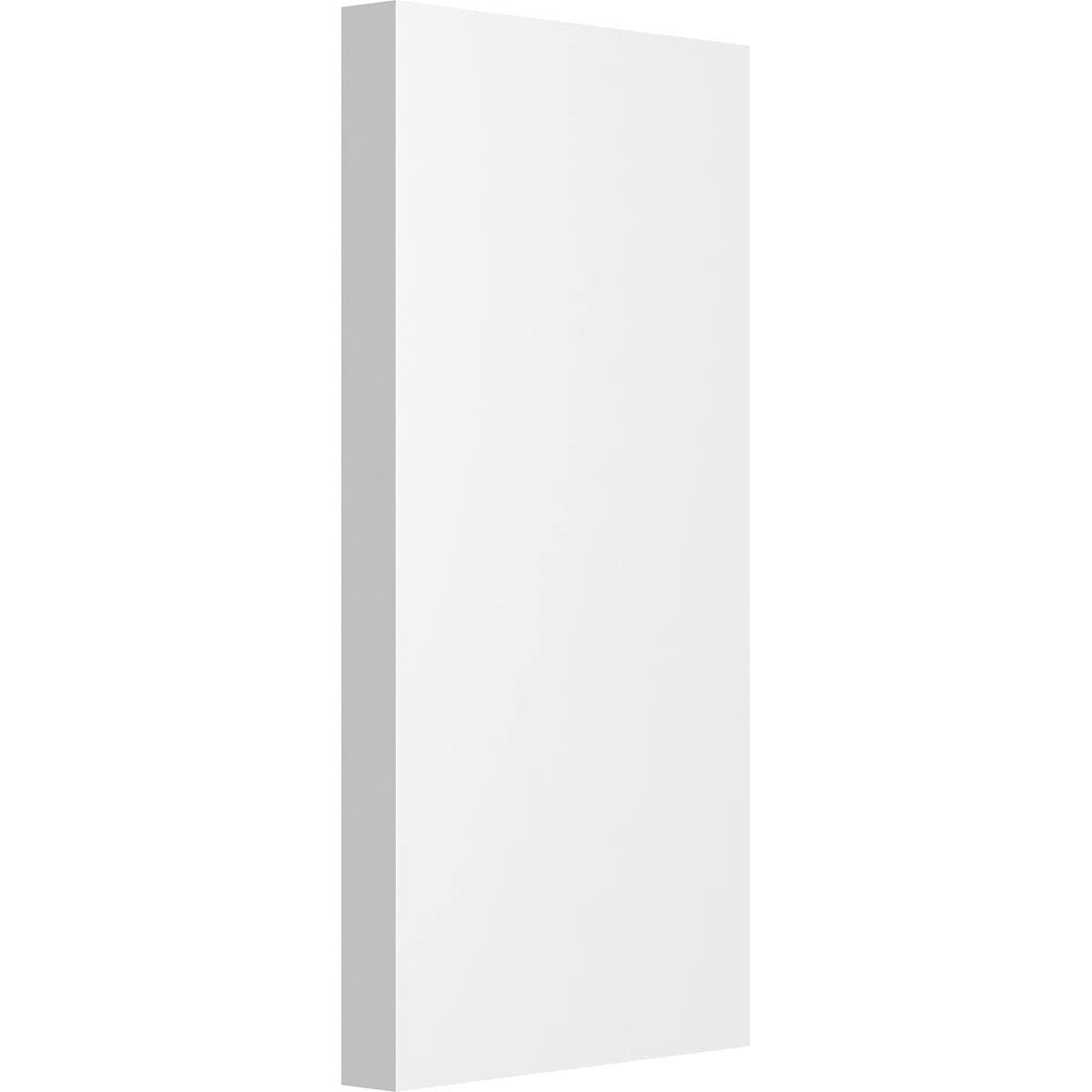 Ekena Millwork Standard Foster Plinth Block with Square Edge
