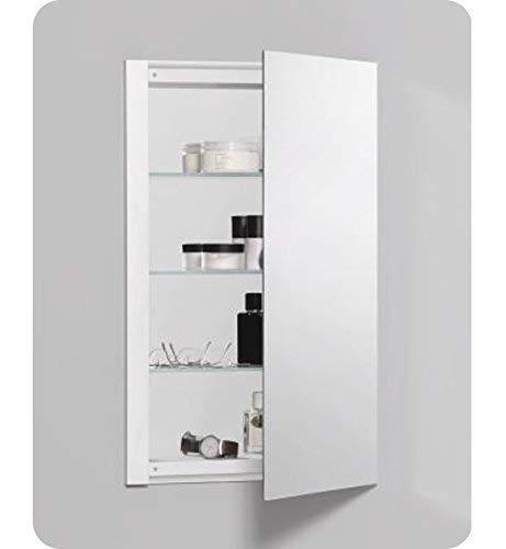 R3 Series Recessed or Surface Mount Frameless Medicine Cabinet with 3 Adjustable Shelves