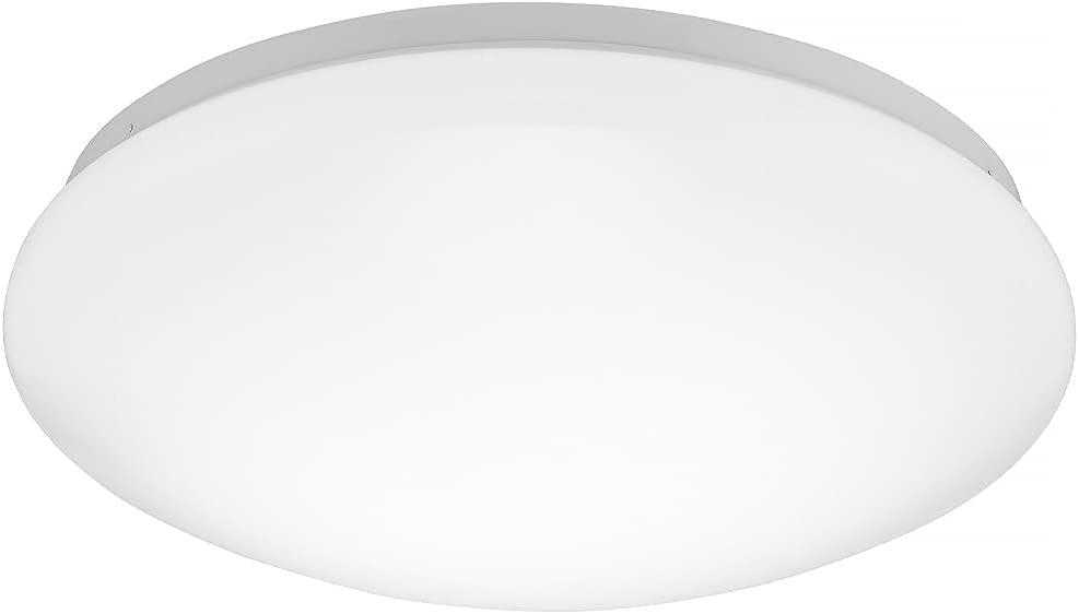 Luvoni by Maxxima 13 in. Smart WiFi LED Mushroom Light Ceiling Fixture, Dimmable, CCT 2000K-5000K, 1500 Lumens