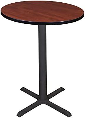 Cain Square X-Base Cafe Table