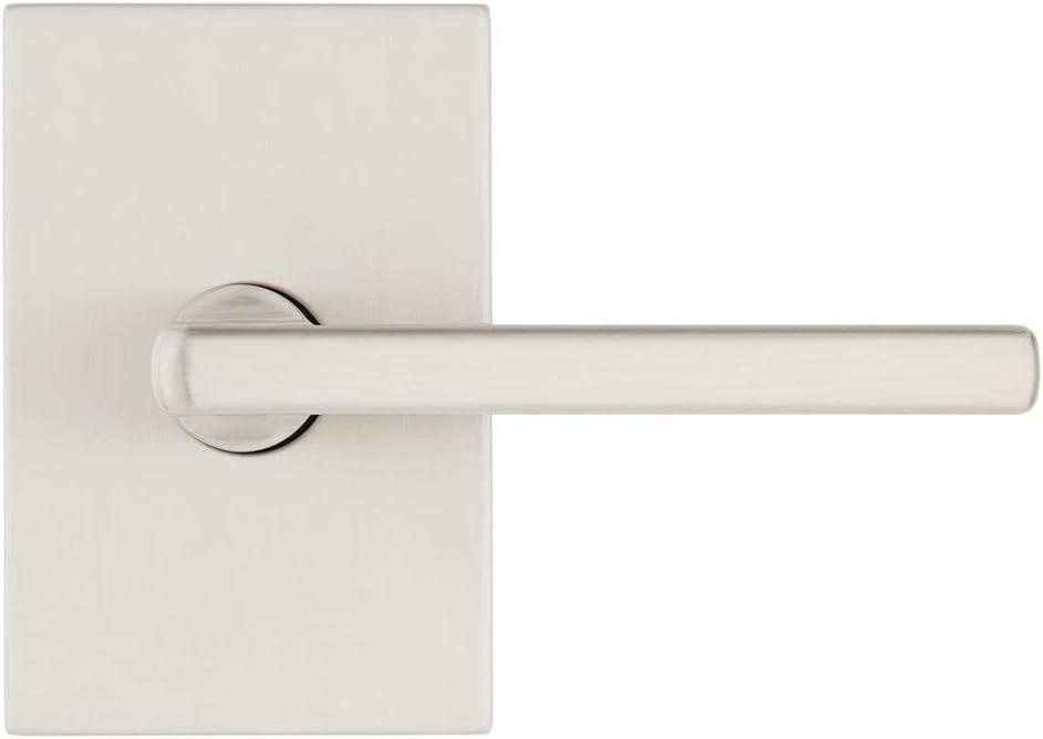 Satin Nickel Contemporary Passage Door Lever