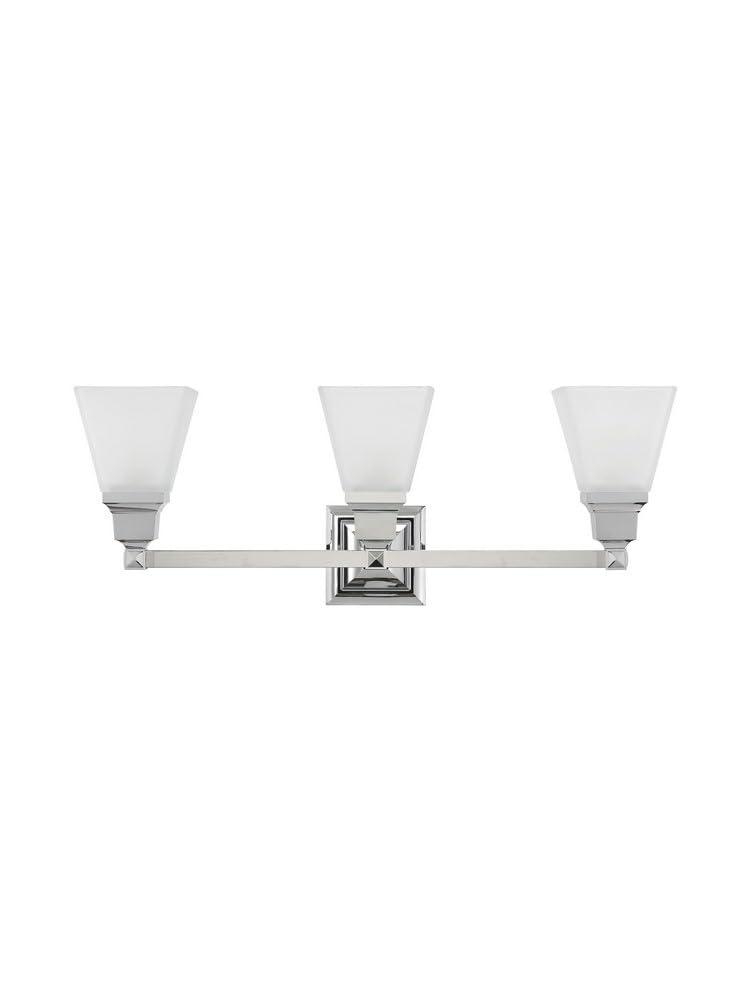 Livex Lighting Mission 3 - Light Vanity in  Polished Brass