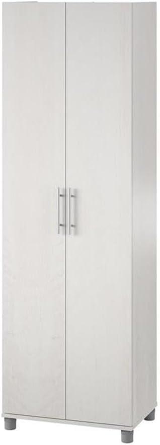Camberly 24" Utility Storage Cabinet, Ivory Oak