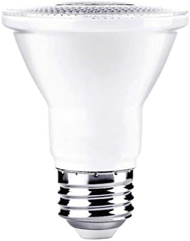 KOR 6-Pack White Dimmable LED PAR20 Flood Light Bulbs