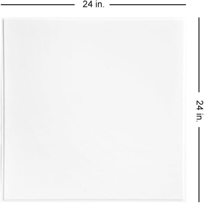 2 ft. x 2 ft. Drop-in PVC Ceiling Tile in White