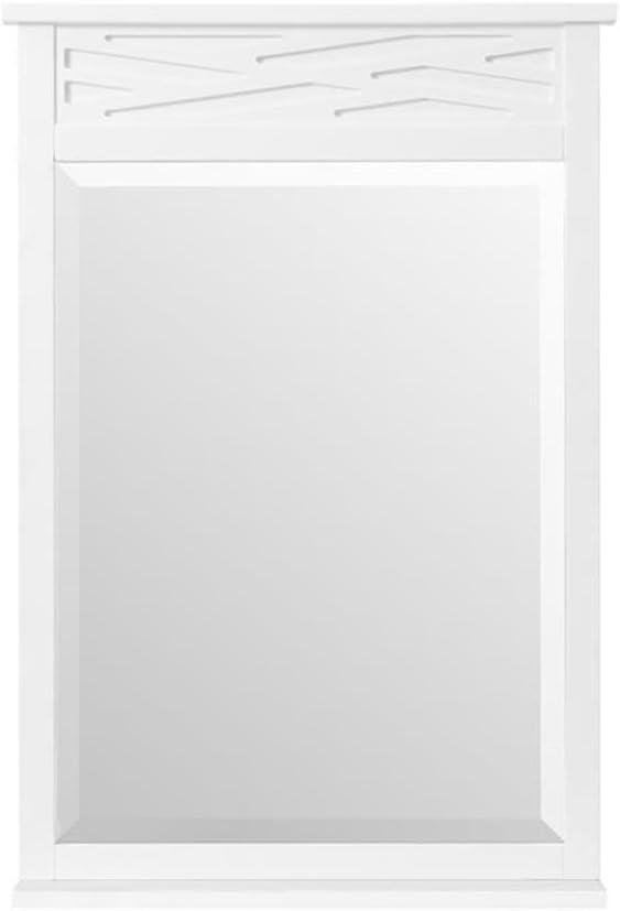 Coventry Bath Mirror White - Alaterre Furniture