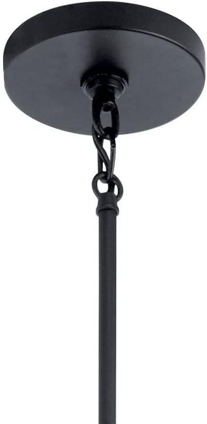 Armand 27" Black and Bronze 4-Light Foyer Pendant