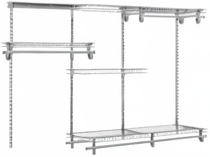 ShelfTrack 48" W - 72" W Closet System Starter Kit