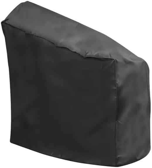 Medium Black Heavy Duty Waterproof Charcoal Grill Cover