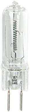 150-Watt Clear Halogen Tubular Bulb with GY6.35 Base