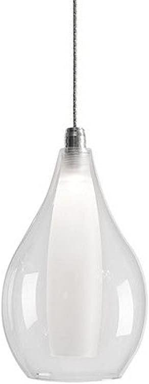 Victoria 1 - Light Chrome LED Single Pendant