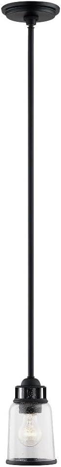 Livex Lighting Lawrenceville 1 - Light Pendant in  Black