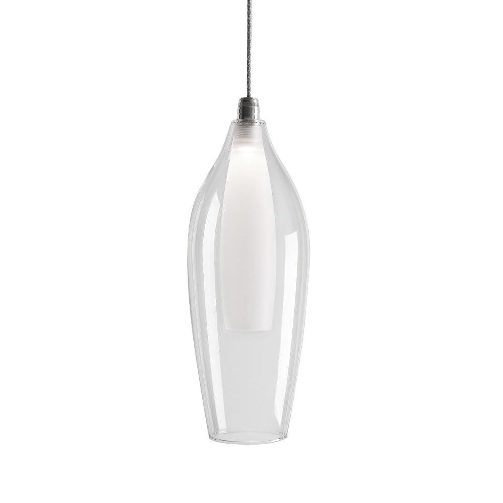 Kuzco Lighting 1 - Light Chrome LED Single Pendant