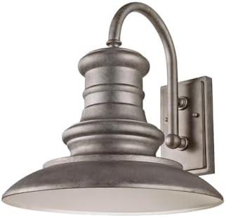 Textured Black 16" Bronze Outdoor Wall Lantern