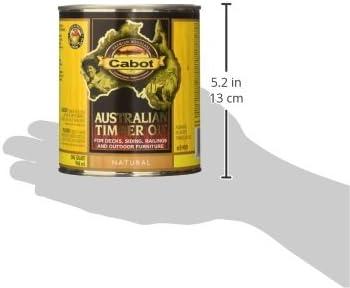 Cabot Australian Timber Oil Translucent Exterior Oil Finish, Natural, 1 Qt.