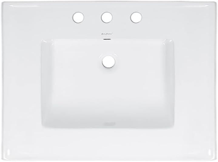 Ceramic 24" Single Bathroom Vanity Top