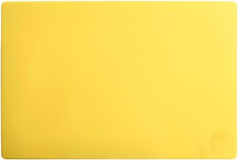 White Polyethylene Rectangular Cutting Board 12" x 18"