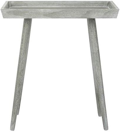 Nonie Tray Accent Table - SlateGrey - Safavieh.