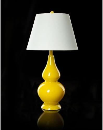 Cybil 26" Double Gourd Table Lamp - Silver - Safavieh.