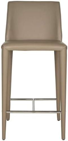 Garretson Counter Stool (Set of 2) - FOX2021 - Black - Safavieh Couture