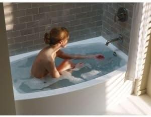 Expanse® 60" x 30" Space-Saving Acrylic Alcove Soaking Bathtub