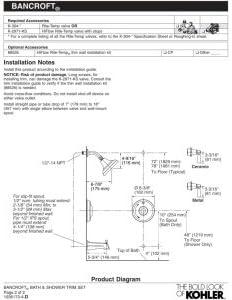 Bancroft Wall Mounted Tub Spout