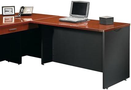 Sauder Via Executive Office Desk Return Classic Cherry