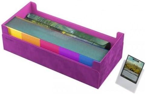 GameGenic Dungeon 1100+ Card Convertible Deck Box: Purple