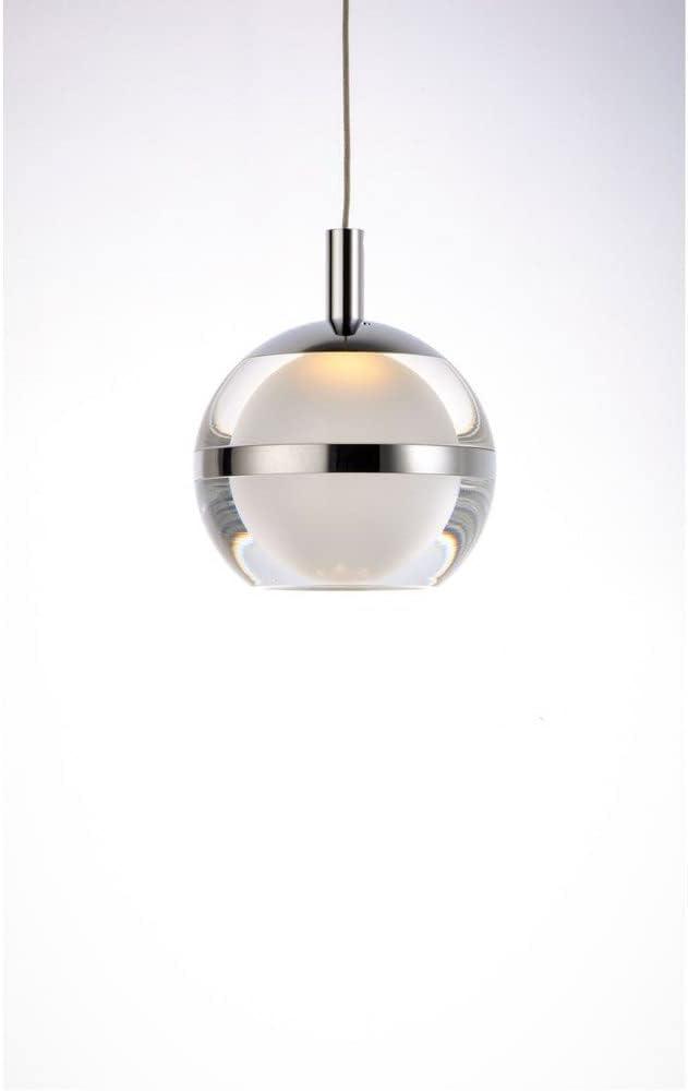 Et2 E24591-93 Swank 5" Wide Led Mini Pendant - Brass