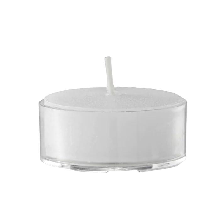 D'light Online 5 Hour Tealights In Clear Plastic Cups Pack of 125
