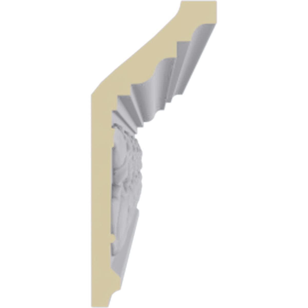 Ekena Millwork 5 1/2"H x 2 1/4"P x 6"F x 94 1/2"L Richmond Crown Moulding