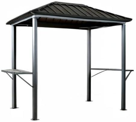 Dakota 8 Ft. W x 6 FT. D Metal Grill Gazebo