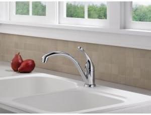 Collins Single Handle Kitchen Faucet with Diamond Seal Technology