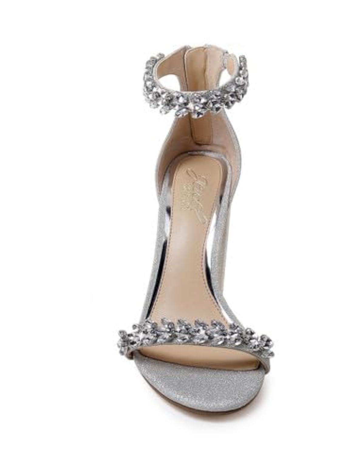 Jewel Badgley Mischka Mayra Ankle Strap Evening Shoe
